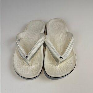 CROCS Women's White Sandals